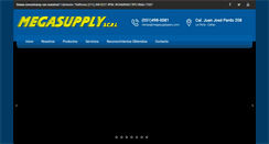 Desktop Screenshot of megasupplyperu.com
